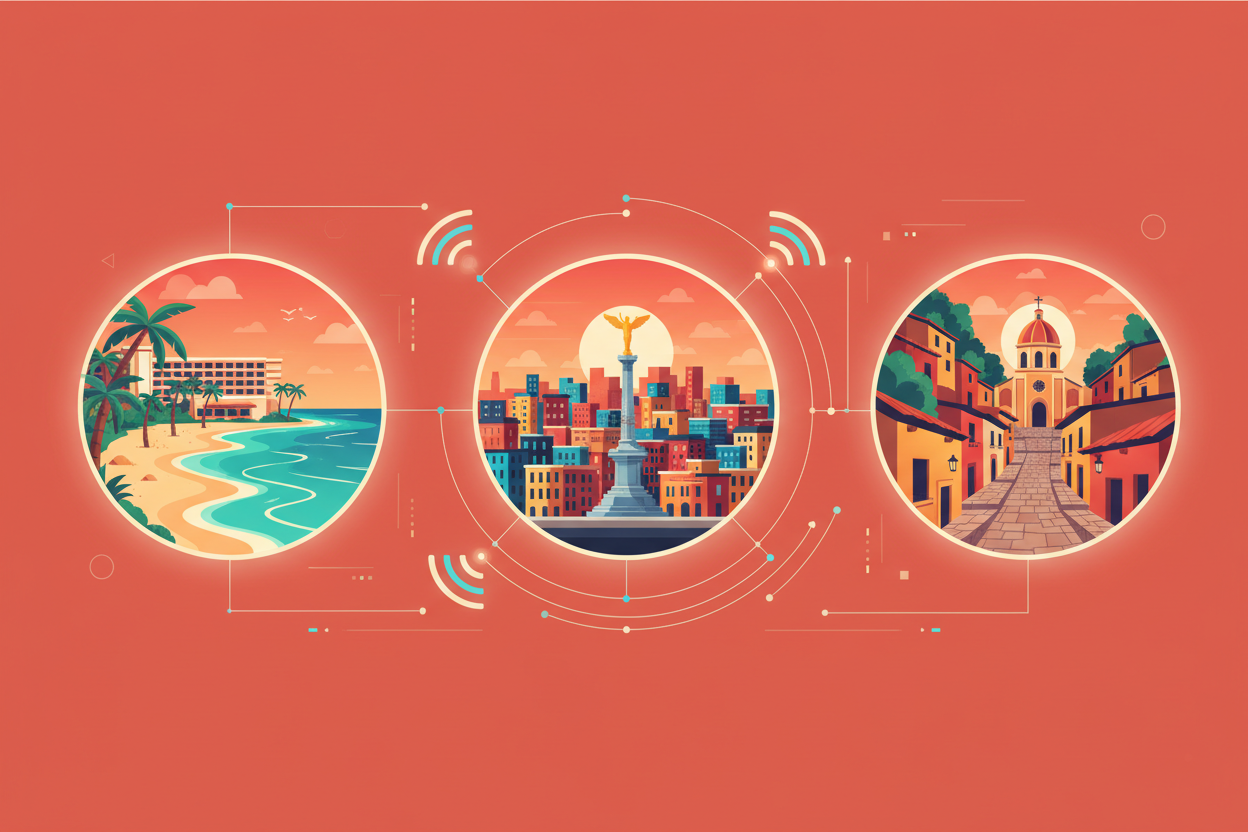 Best Ways to Stay Connected in Cancún, Mexico City & Puerto Vallarta